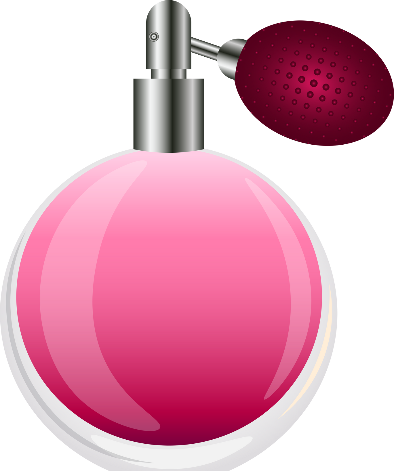 Pink perfume, 3D style